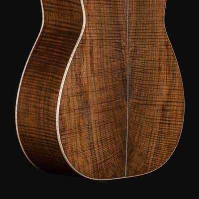 Huss & Dalton CM 12-Fret Custom Sinker Redwood and Flamed Black Walnut With Hide Glue NEW image 20