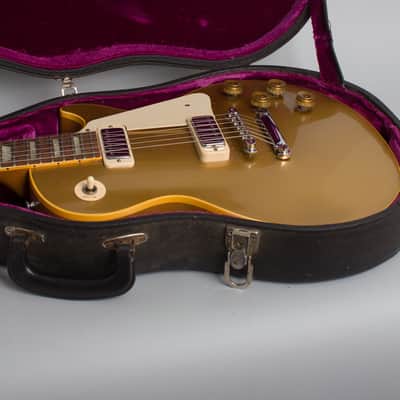 Gibson Les Paul Deluxe Solid Body Electric Guitar (1973), ser. #051390, original black tolex hard shell case. image 13