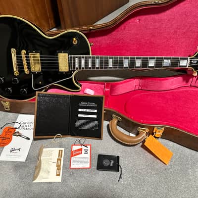 Gibson Made 2 Measure 1957 Les Paul Custom 2019 - Gloss Black image 1