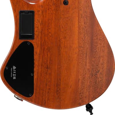 Ibanez EHB Ergonomic Headless Bass 6 String w/Bag Multi scale - Antique Brown Stained Low Gloss (EHB1506MSABL) image 4