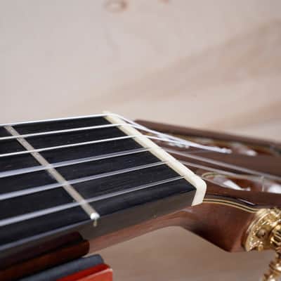 Mitsuru Tamura No. 1500 Classical Concert Guitar MIJ 1978 Natural w/ Hard Case image 11