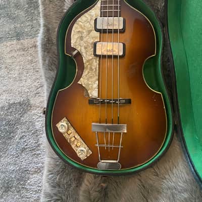 Hofner 500/1 Bass, Van Wouw - Left Handed 1961 - Sunburst image 1