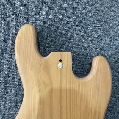 Left Ash Wood 4 String Jazz Bass Style Body image 2