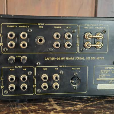 Pioneer SA-7500 Integrated Stereo Amplifier, Pro Serviced, Exceptional Original Condition image 9