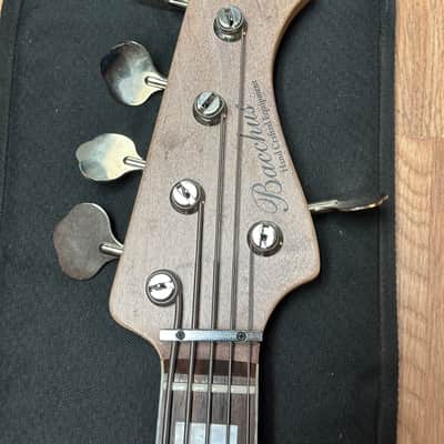 Bacchus 5 string jazz bass Wl5 - Weathered grey image 5