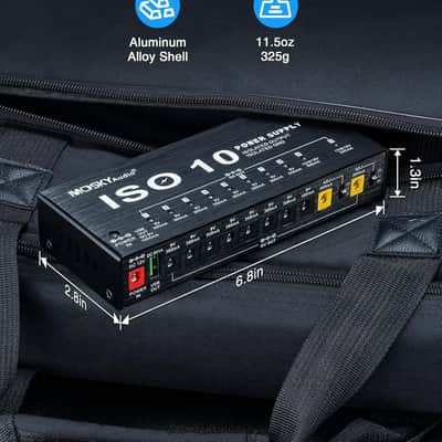 Mosky Pedal Power Supply DC 9V-18V 10 Outputs US/UK/EU Plug (Price includes the import duty for US buyer) image 3