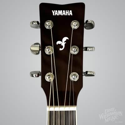 Yamaha FG-TA-VT TransAcoustic Dreadnought Guitar, Vintage Tint image 8