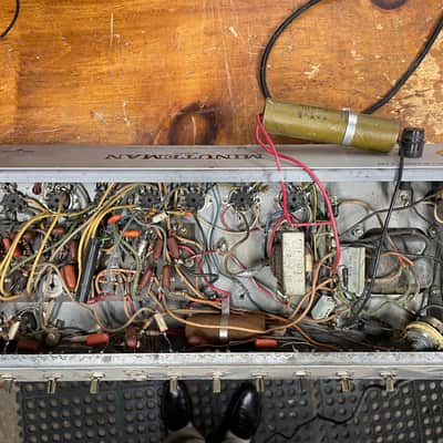 Gibson GA-20RVT Minuteman 12-Watt 1x12" Guitar Combo 1965 - 1967 - Black -- TWO AMPS FOR OVERHAUL image 4
