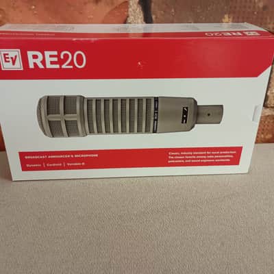 Electro-Voice RE20 Cardioid Dynamic Microphone - Gray image 2