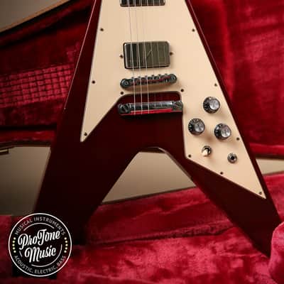 2001 Gibson USA Flying V Cherry Red Fishman Fluence Pickups image 3