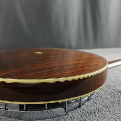 Tokai Hummingbird 5-String Resonator Banjo MIJ w/ D-Tuners & Hard Case image 15