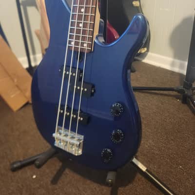 Yamaha TRBX174 4-String Bass 2010s - Blue Metallic image 2