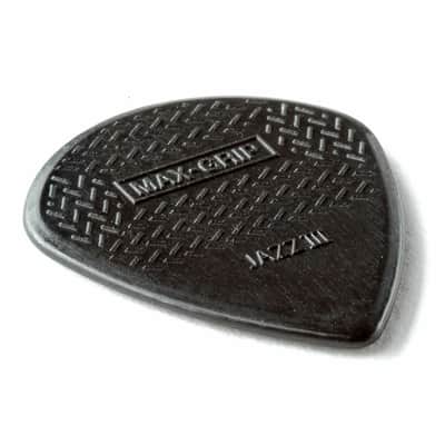 Dunlop 471R3S Max Grip Jazz III Stiffo Nylon Guitar Picks, 24 Pack image 3