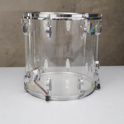 1976 Ludwig Vistalite Clear 5pc Drums #59091 image 18