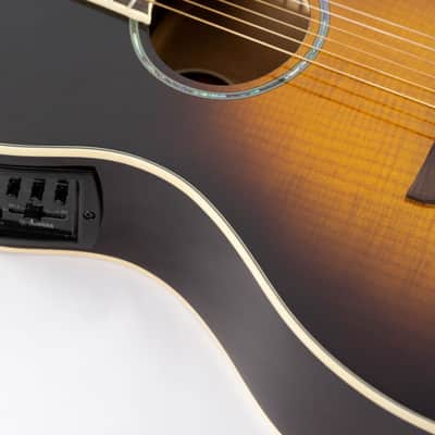 Yamaha APX600FM 2018 Old Violin Sunburst image 12