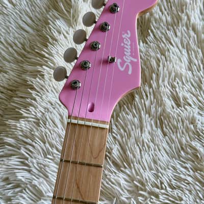 2024 Squier Hello Kitty Reissue Stratocaster Electric Guitar image 11