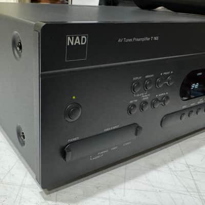 NAD T-163 AV Tuner Preamplifier with NAD HRT 2 With Remote. TESTED - Clean - image 4