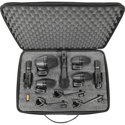 Shure PGADRUMKIT7 7-Piece Drum Microphone Kit PGA52 PGA56 PGA57 PGA181 Drum MIC image 2