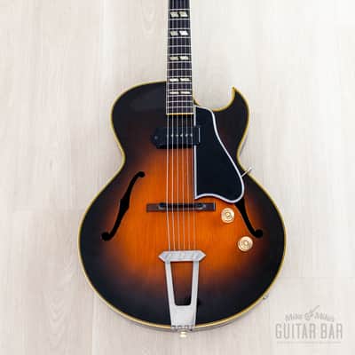 1950 Gibson ES-175 Vintage Archtop Electric Guitar Sunburst w/ Case image 2