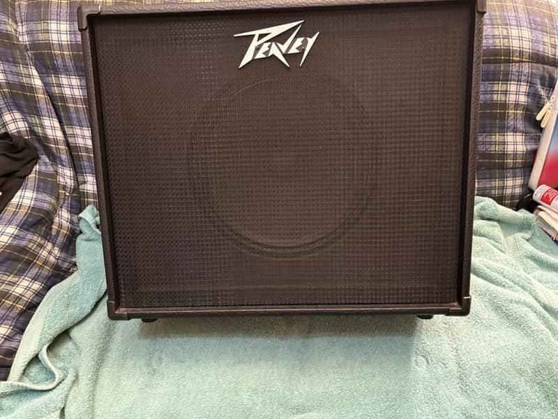 Peavey 1x12 40,watt Closed Back Extention Cabinet/Black Tolex.Ex-Condition. image 1
