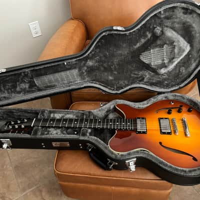 Eastman Romeo 2021 - Lollar Pickups Gold Burst Electric Guitar image 1