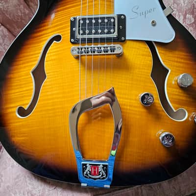 Hagstrom Viking Super Sunburst image 7