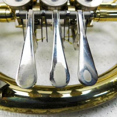 Yamaha YHR-313 French Horn, Japan, with Yamaha case and MP, Good Condition image 12