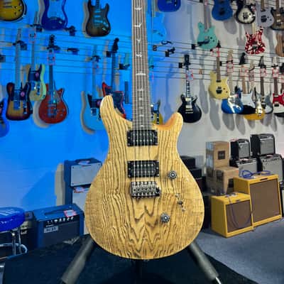 PRS Paul Reed Smith SE Custom 24 Burled Ash Exotic Limited Edition Guitar Natural FREE PLEK! 761 image 10
