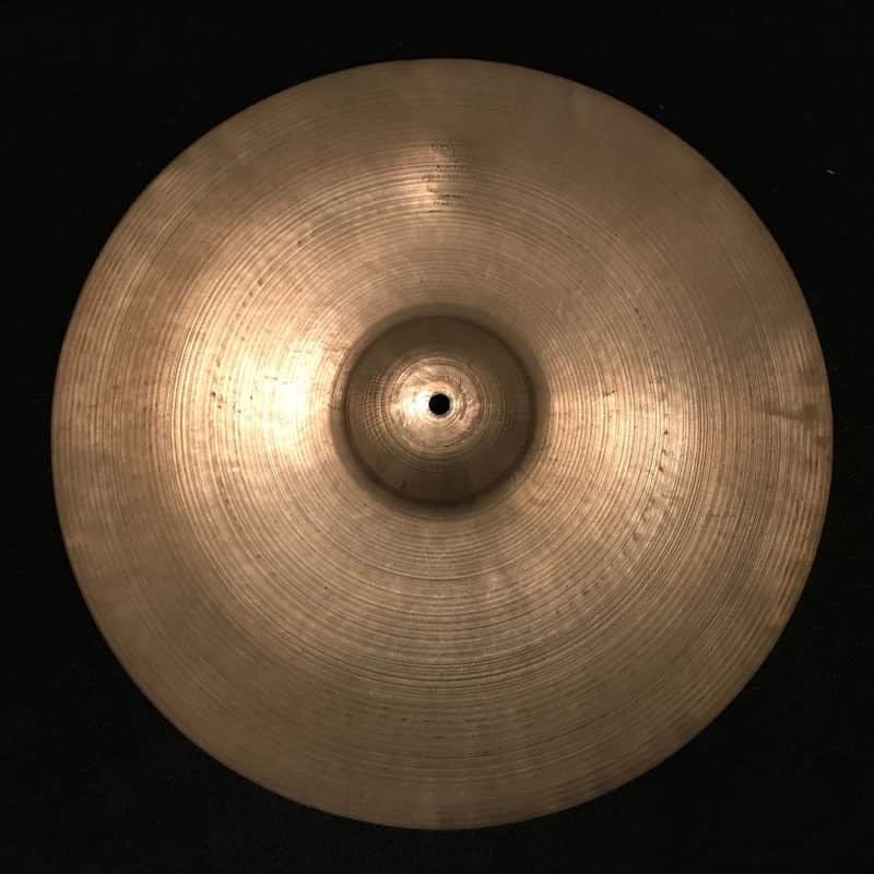 A. Zildjian 18" Large Stamp Crash Cymbal 1953 - 1957 image 1