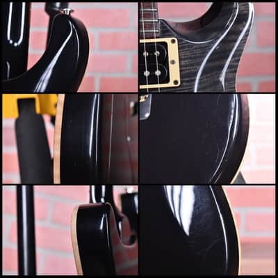PRS Custom 24 Flame Maple 10 Top Transparent Grey Black 1997 w/OHSC image 15