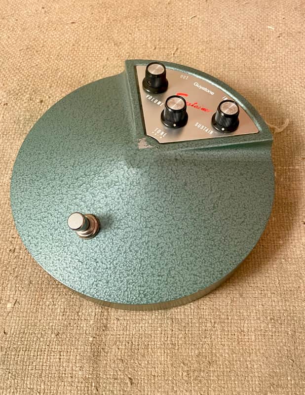 Guyatone FS-6 Sustainer-Fuzz Pedal 1973 - Grey/Blue | Reverb