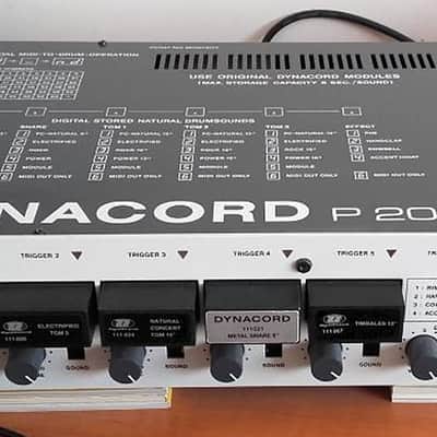 Vintage Dynacord P-20 programmable Digital Drums with 5 catridges image 5