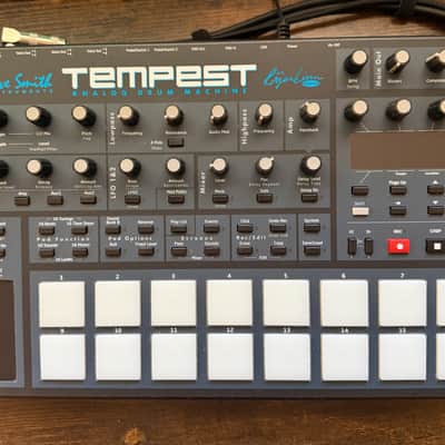 Dave Smith Instruments Tempest 6-Voice Drum Machine 2011 - 2018 - Black with Wood Sides