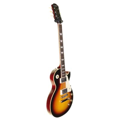Epiphone 1959 Les Paul Standard Electric Guitar, Aged Dark Burst with Case image 4