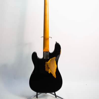 Fender Precision Bass with Rosewood Fretboard 1963 - Black Refin image 6