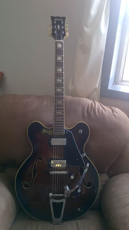 ELK Semi-Hollowbody 1960's Walnut image 1
