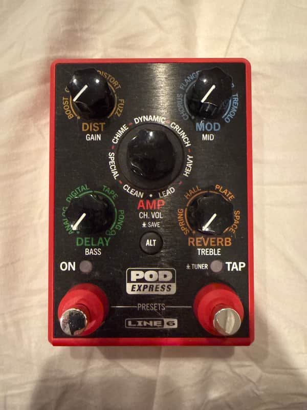 Line 6 POD Express 2024 - Present - Red / Black image 1