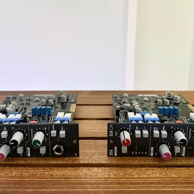 Solid State Logic SiX CH 500-Series Channel Strip Module 2021 - Present - Black (pair) image 2