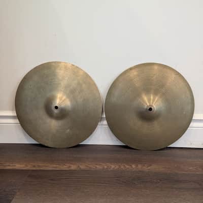 Zildjian A Small Stamp 13" Hihats 1950s image 1