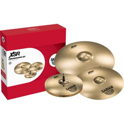 Sabian XSR5005B Performance 14/16/20" Cymbal Pack image 2