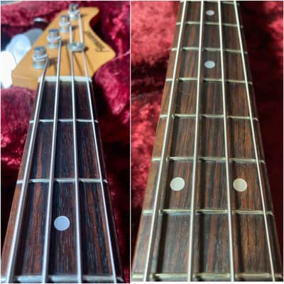 Fernandes LEB-1 Black Precision Bass PB-62 body Made In Japan Rare Used image 8