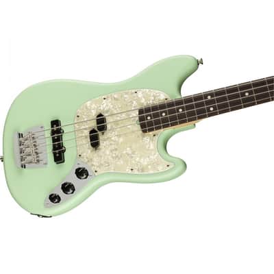 FENDER - American Performer Mustang Bass RW Satin Surf Green 0198620357 image 2
