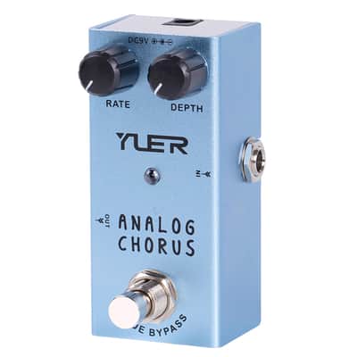 YUER Analog Chorus Electric Guitar Effects Pedal True Bypass ✅New image 2