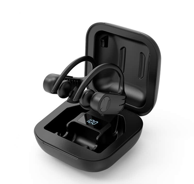 Led Display Bluetooth Wireless Headphones - TWS Stereo Earbuds image 1