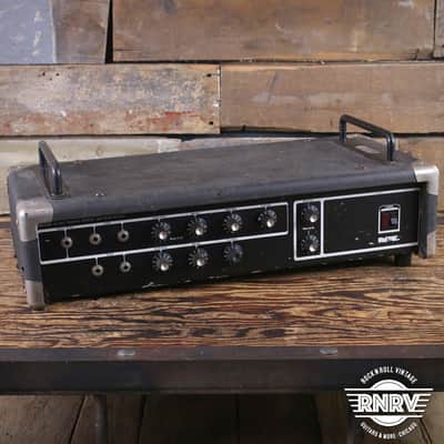 Univox U200L Mobile Ohm 200 watt Guitar Head 70s - Black image 1