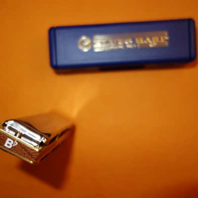 new box HOHNER BLUES HARP KEY Bb Made Germany country rock blues folk world harmonica MS SERIES image 1