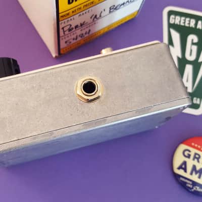 Greer Amps Pork N Beans Germanium 2 in 1 Boost Drive Pedal - Red image 8