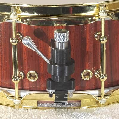 JT Custom Drums 14x5.5" Solid Padauk Stave Snare 2022 Natural image 9