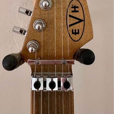 EVH Striped Series Frankie (2020) MINT CONDITION - Red, White, Black Stripes Relic image 7