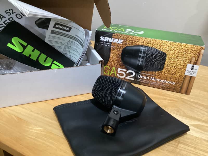 Shure PGA52-XLR with Cable 2015 - Present - Black image 1